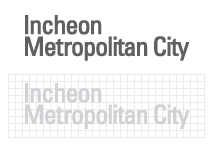 심볼마크 로고타입 B Incheon Metropolitan City