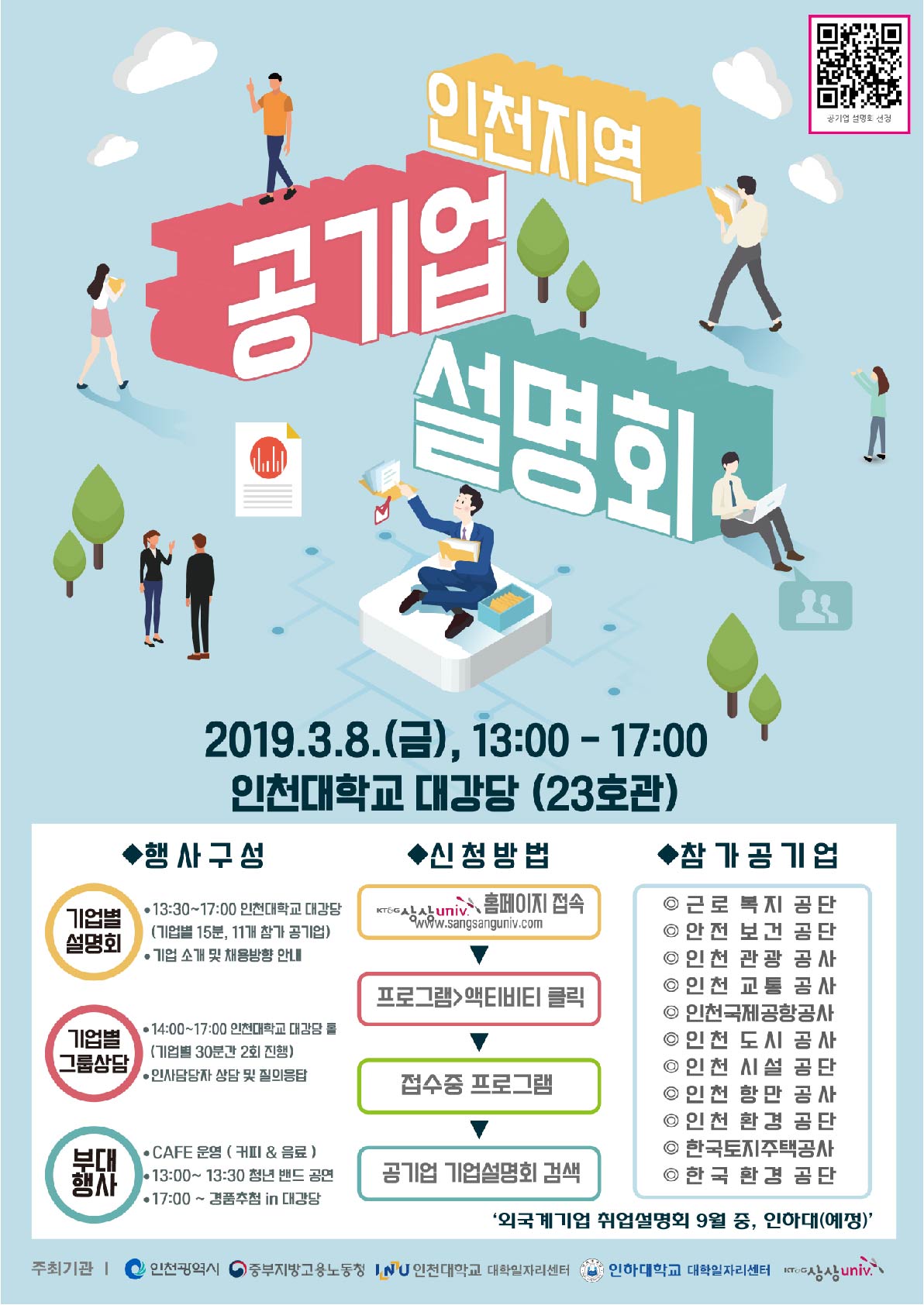 2019 인천지역 공기업설명회 개최