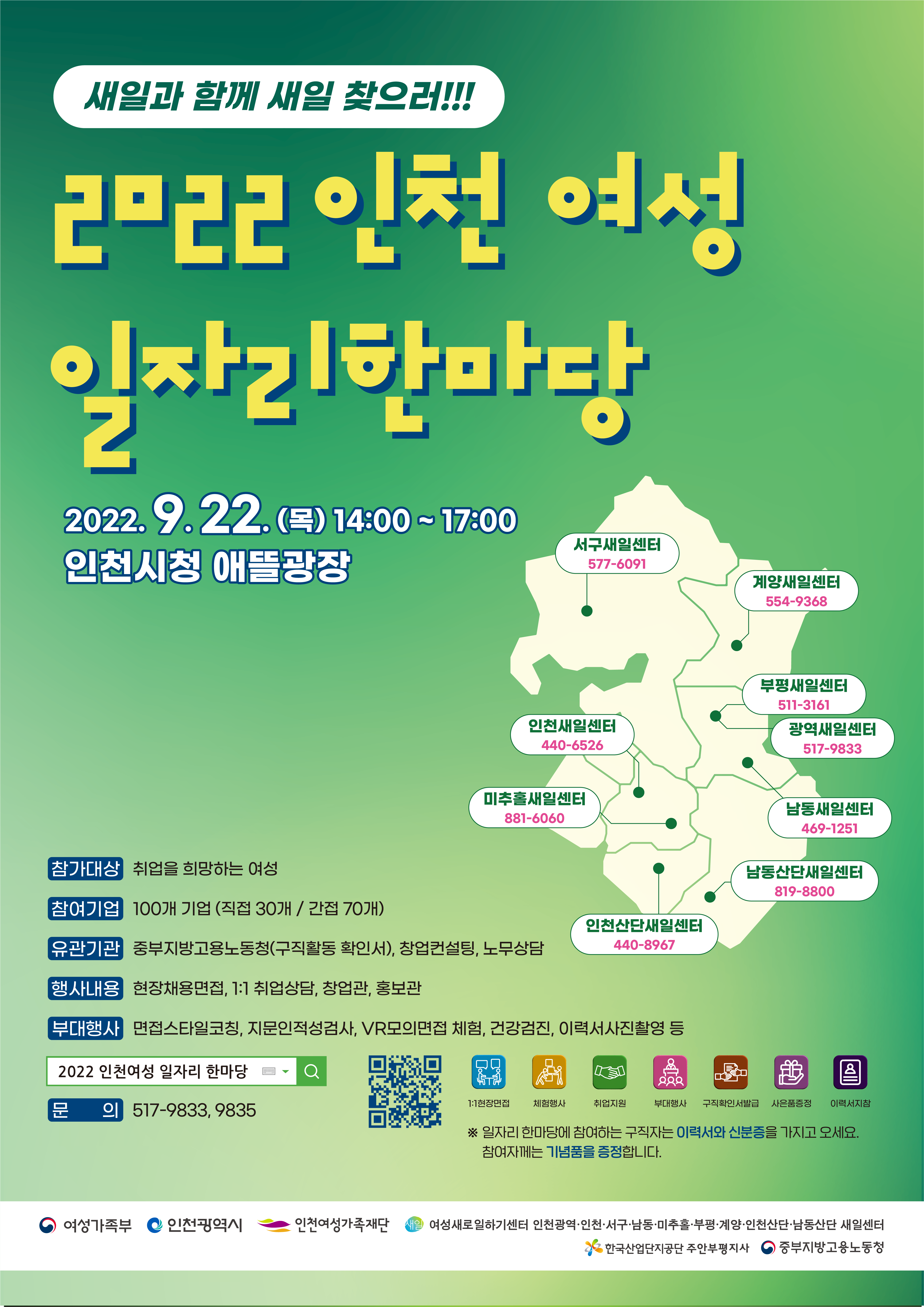 2022 인천 여성 일자리 한마당