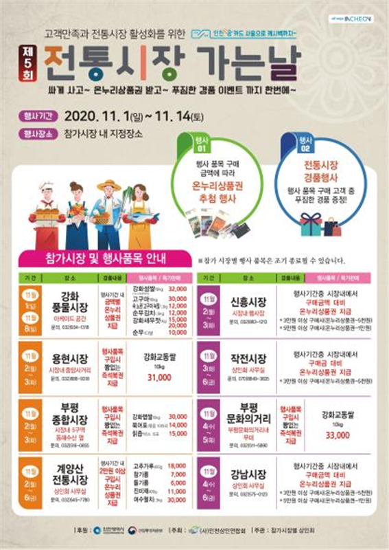 “혜택 2배”전통시장과 함께 하는 알뜰한 소비생활