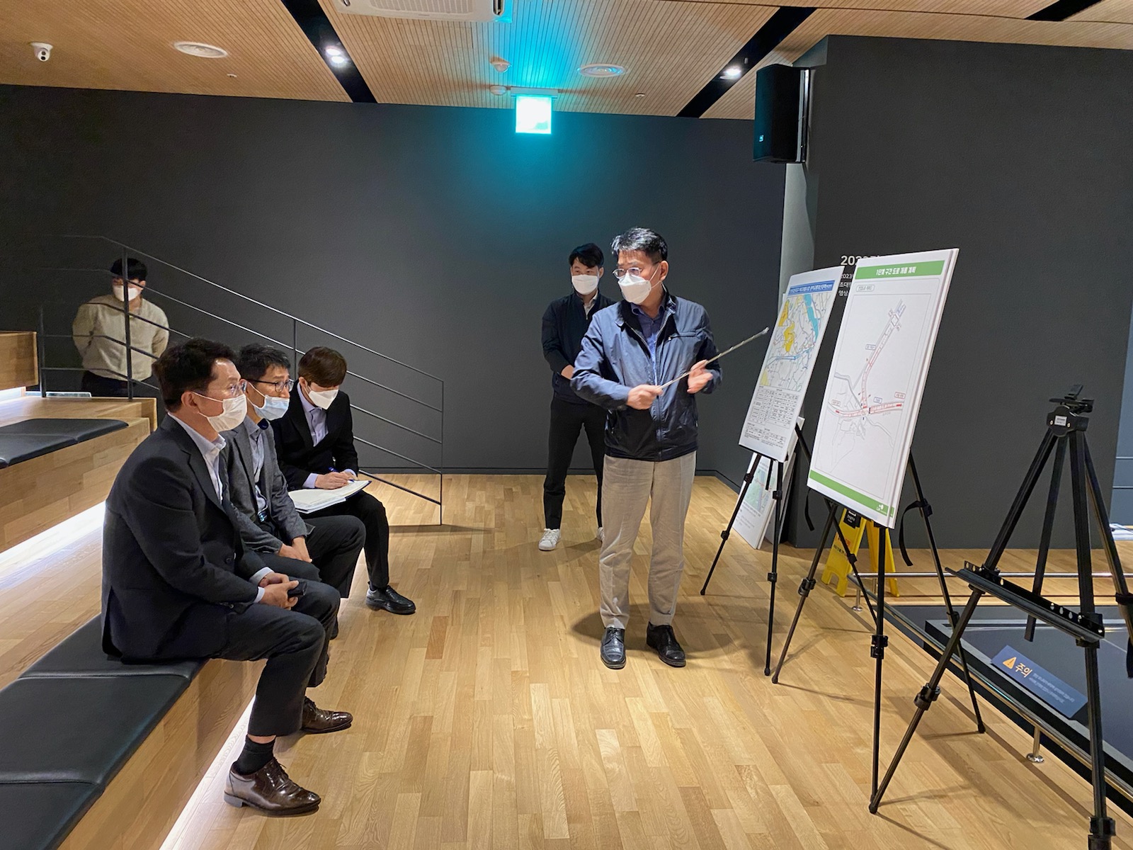 조택상 균형발전정무부시장, 검단신도시 도로 추진상황 점검