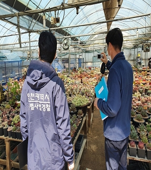 인천 특사경, 개발제한구역 내 불법행위 12건 적발