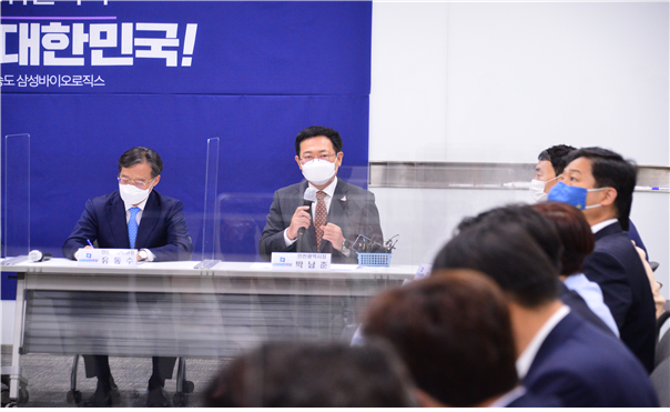 박남춘 시장,“인천, 글로벌 백신 허브 자리매김 할 것”
