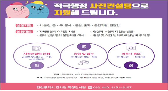 인천시, ‘2021년 사전컨설팅 감사 사례집’ 발간
