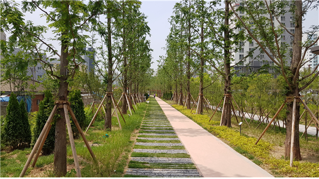 수인선 도시바람길 숲
