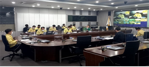 2021년 12월 시민안전정책회의, 12. 10.(금) 시 재난안전상황실