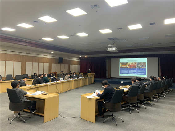 리모델링 설계용역 중간보고회 개최 사진 (2022.03.23.)