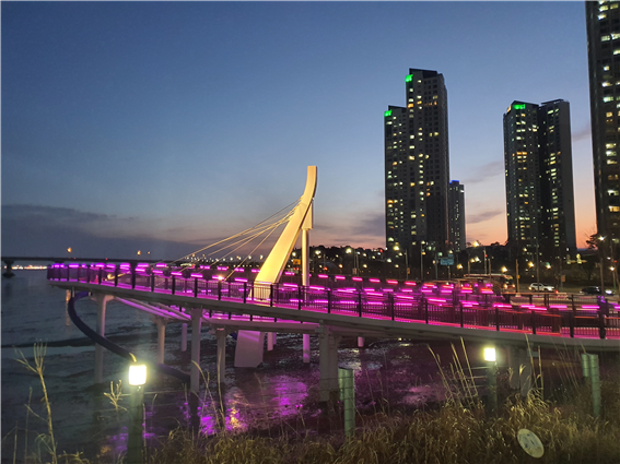 이달 개방한 소래 해넘이 전망대