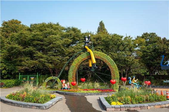 인천대공원 조형물