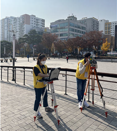 인천시 지적측량 경진대회 대회 참가 사진