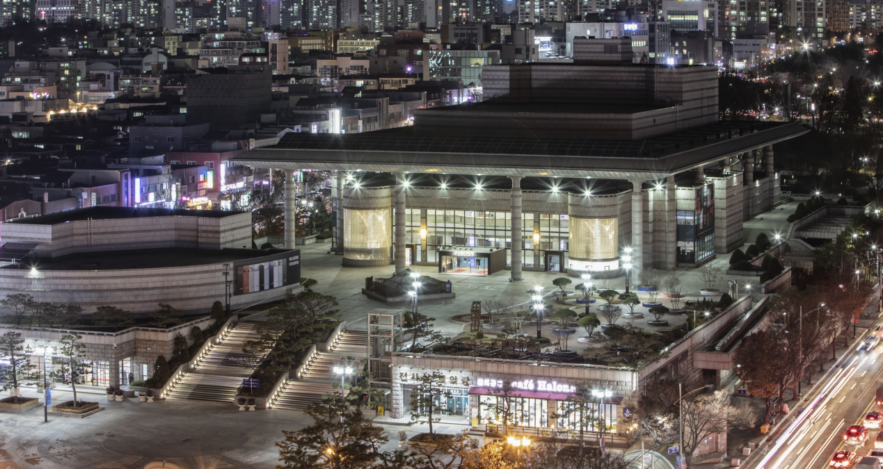 인천문화예술회관 전경사진