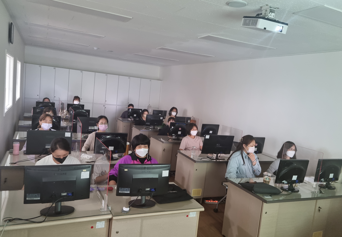 여성인력 교육모습