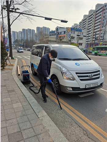 도로변 퇴적물 시료채취