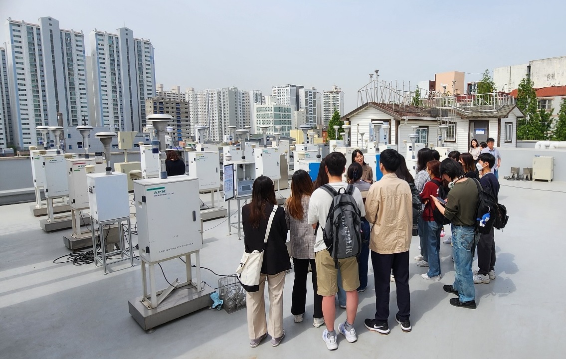 인천대학교 학생, 22일 보건환경연구원 현장 견학 실시