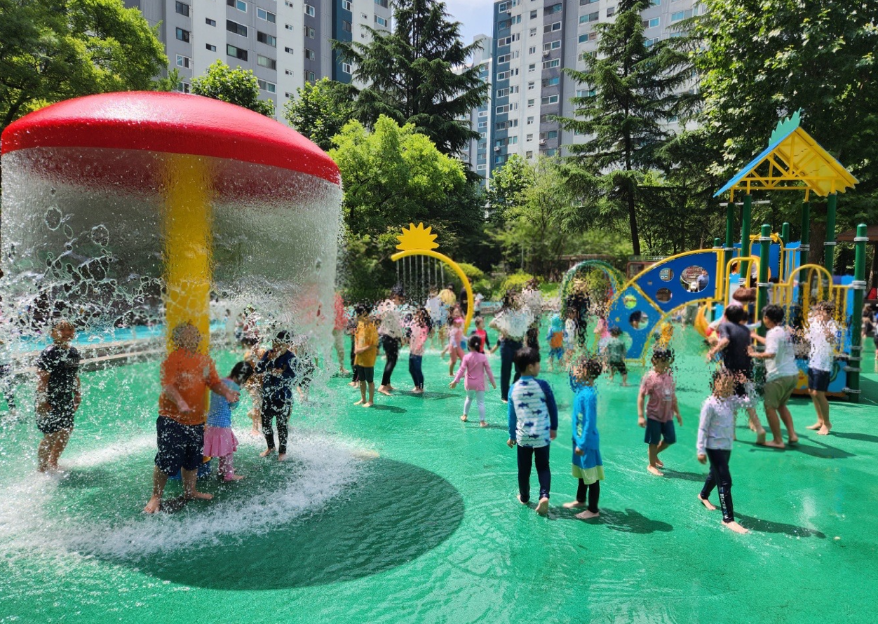 연수구 부수지공원 물놀이장