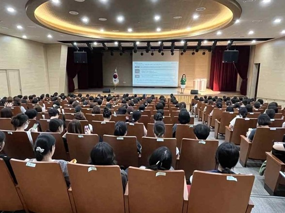 보육교직원 대상 아동학대 예방 교육 사진(지난해 9월 연수구)