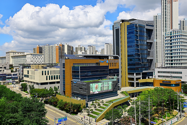 상수도사업본부 전경 사진