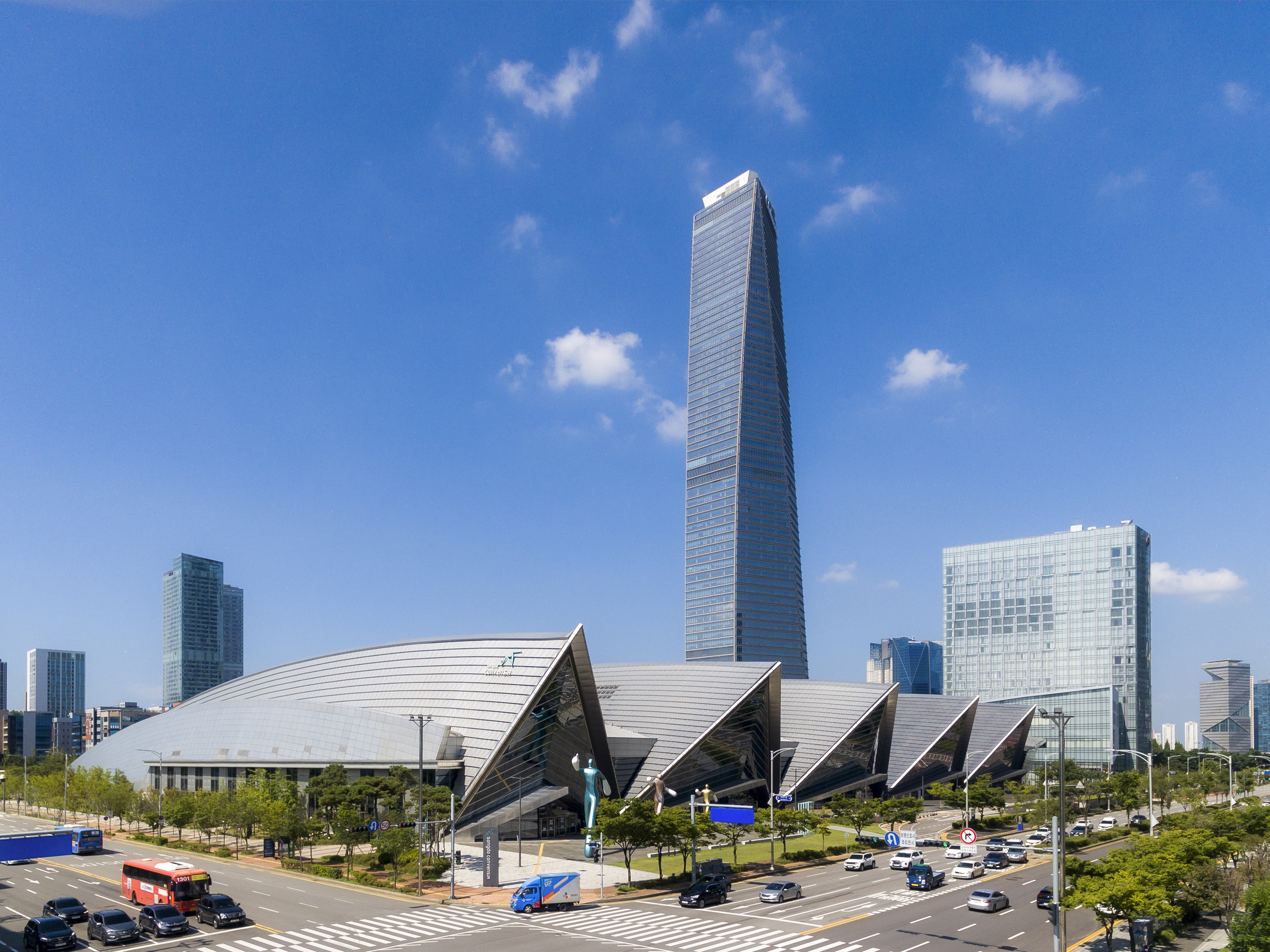 송도컨벤시아 전경