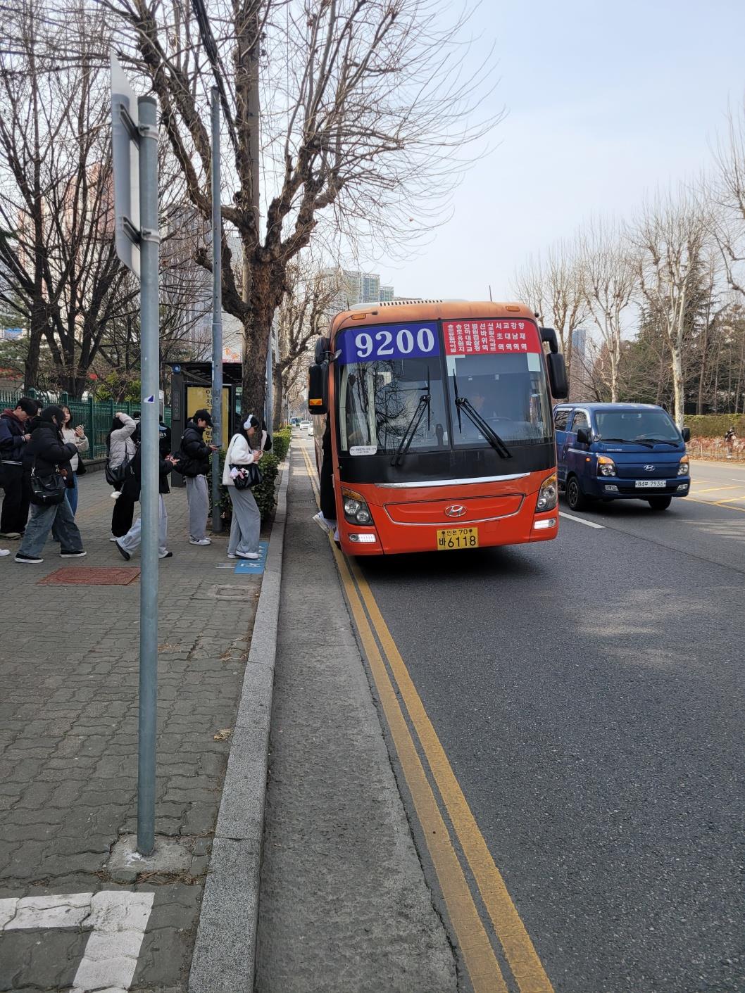 인천 광역버스 참고 사진