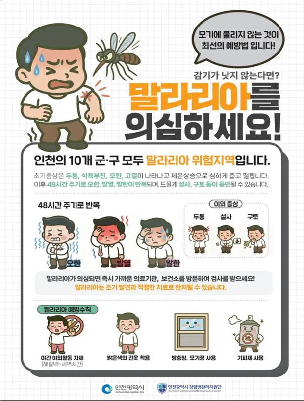 말라리아 예방수칙