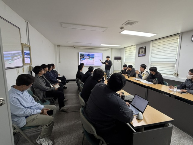 대기분야 측정대행업체 대상 기술교육 실시 현장사진