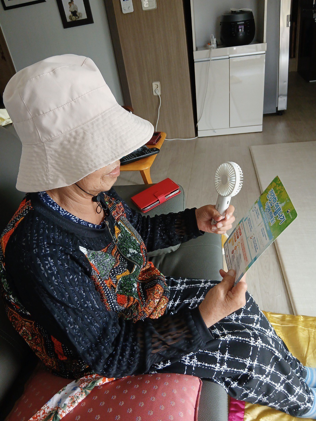 참고사진(어르신 폭염대응 교육)