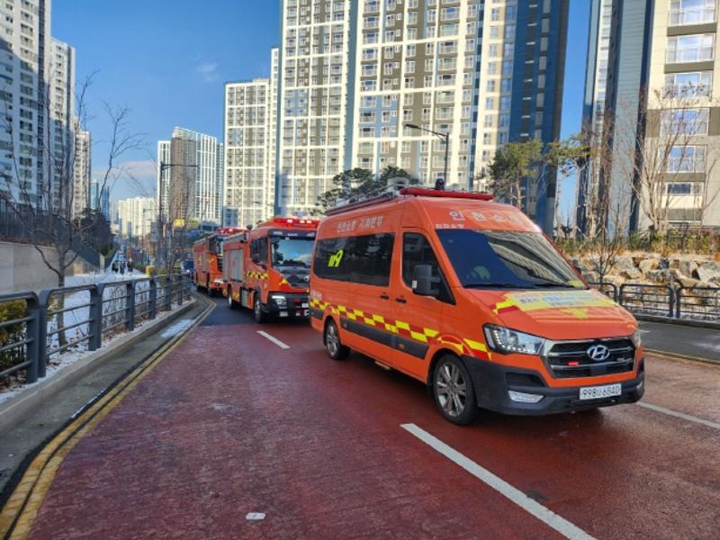 2025. 2. 19.(수) 검단소방서 2월 소방차 길 터주기 동승체험