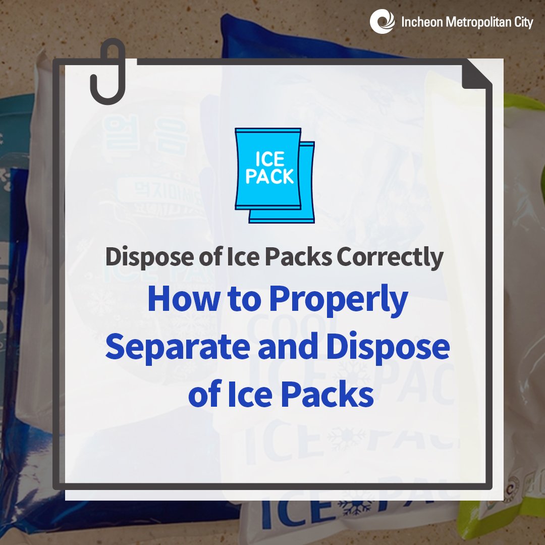 How to Properly Separate and Dispose of Ice Packs