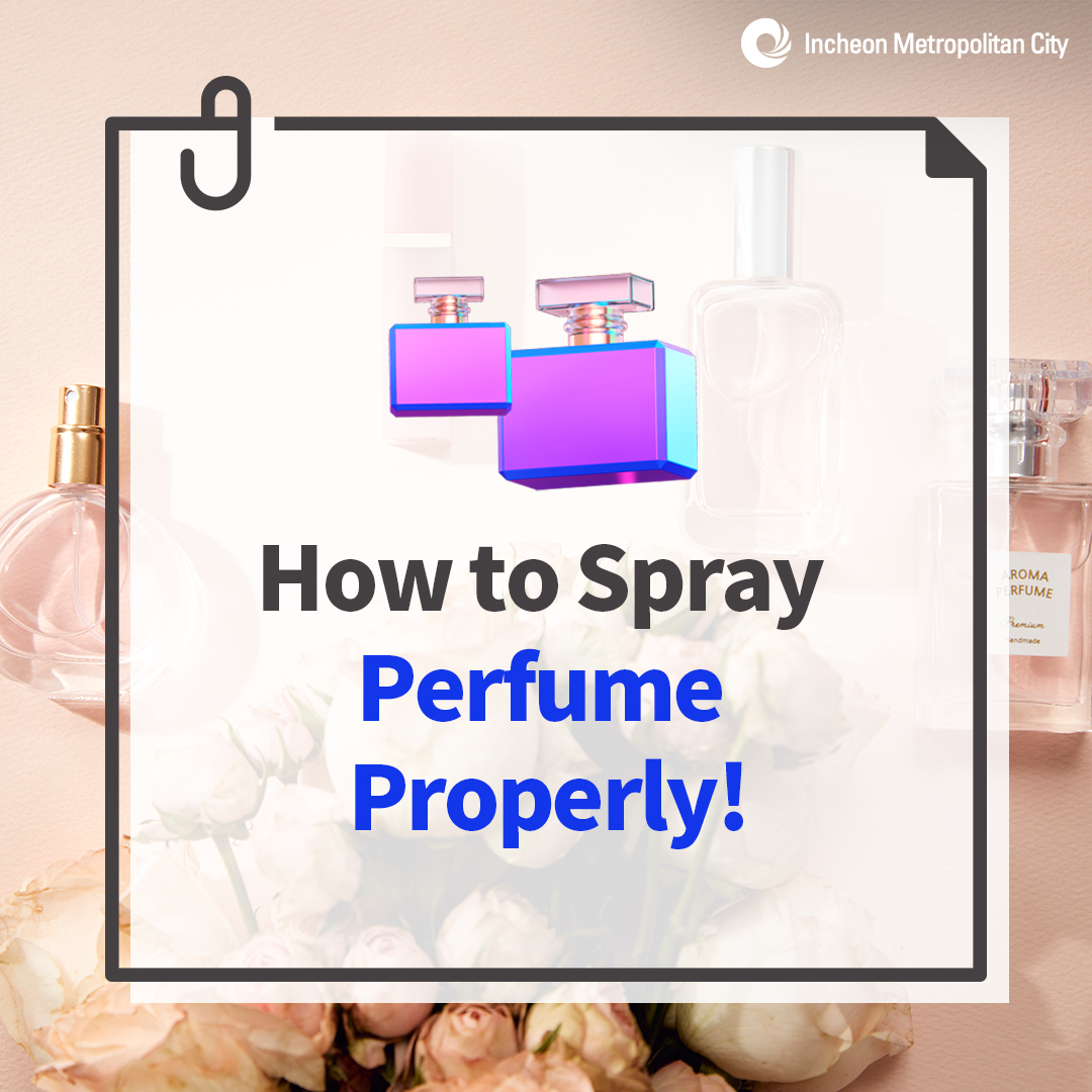 How to Spray Perfume Properly!