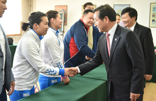 2014仁川アジア大会の遺産として参加国の大きな呼応の中で順調に進んでいるアジアスポーツ弱小国支援事業「OCA-仁川ビジョン2014プログラム」が今年、最後のゲストを迎える