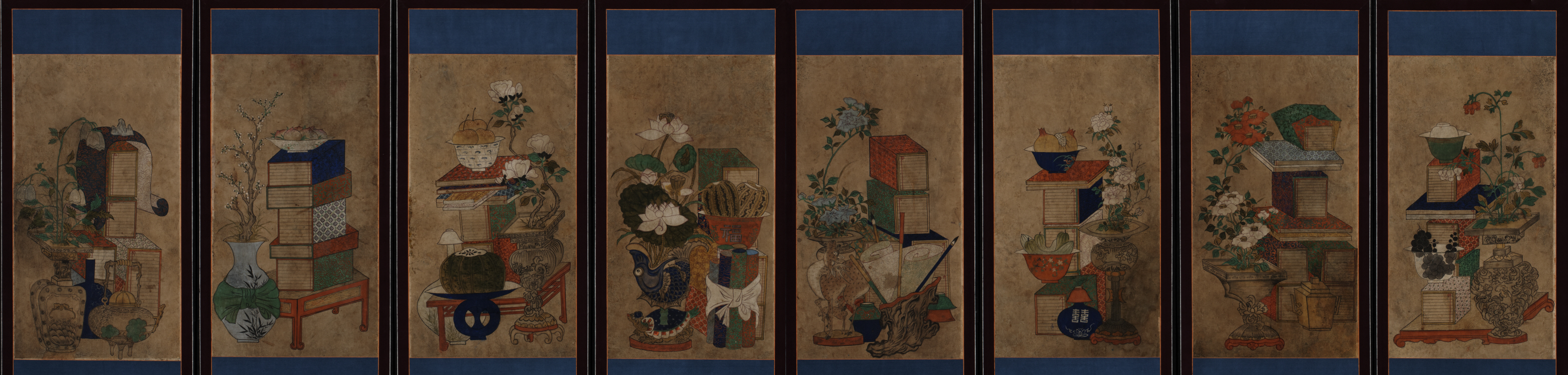 행복과 부귀를 꿈꾸는 그림, 책거리 