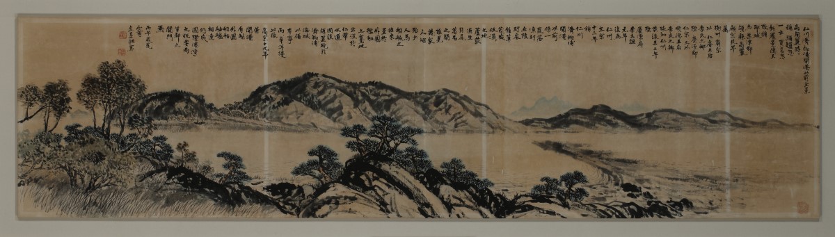 화가의 상상이 담긴 제물포 그림, 「인천 제물포 개항이전 전경」