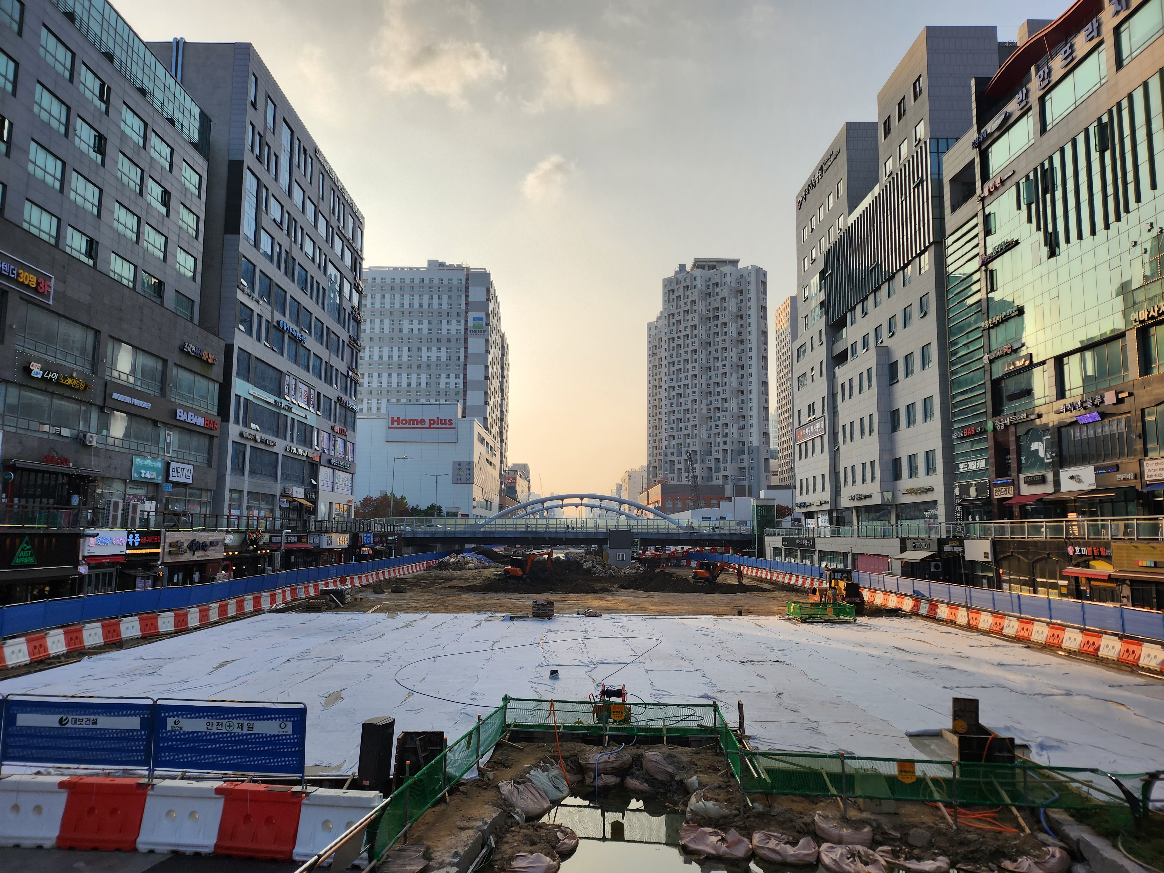 서울7호선 청라연장선 3공구 현장