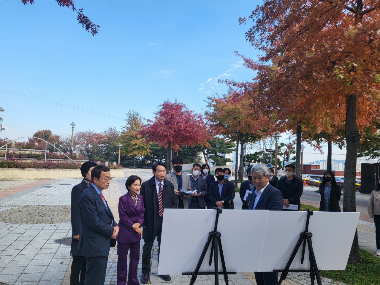 2022년 시민행복 소통의 날 동구 추진결과 브리핑 현장사진