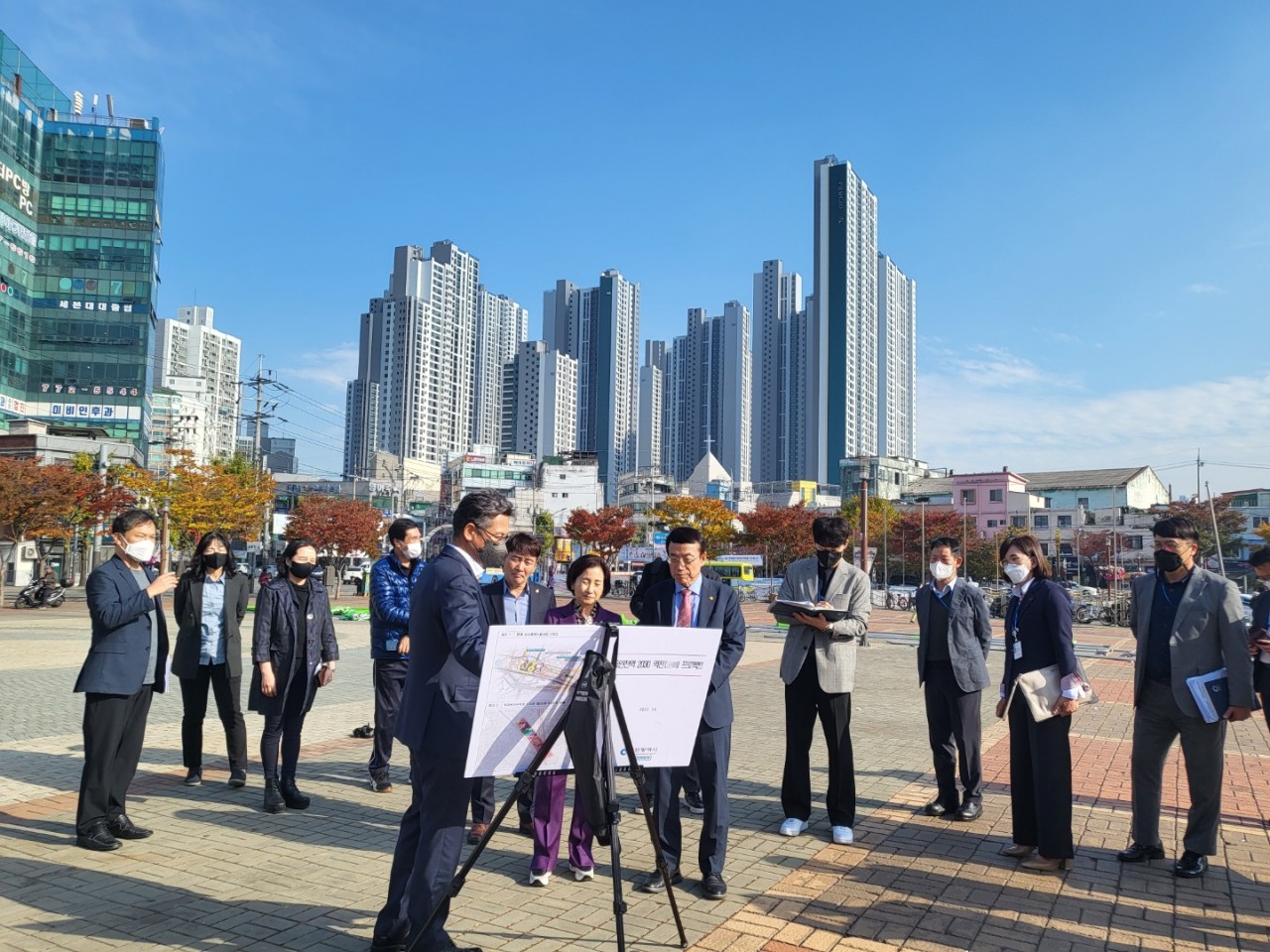 2022년 시민행복 소통의 날 동구 추진결과 브리핑 현장사진