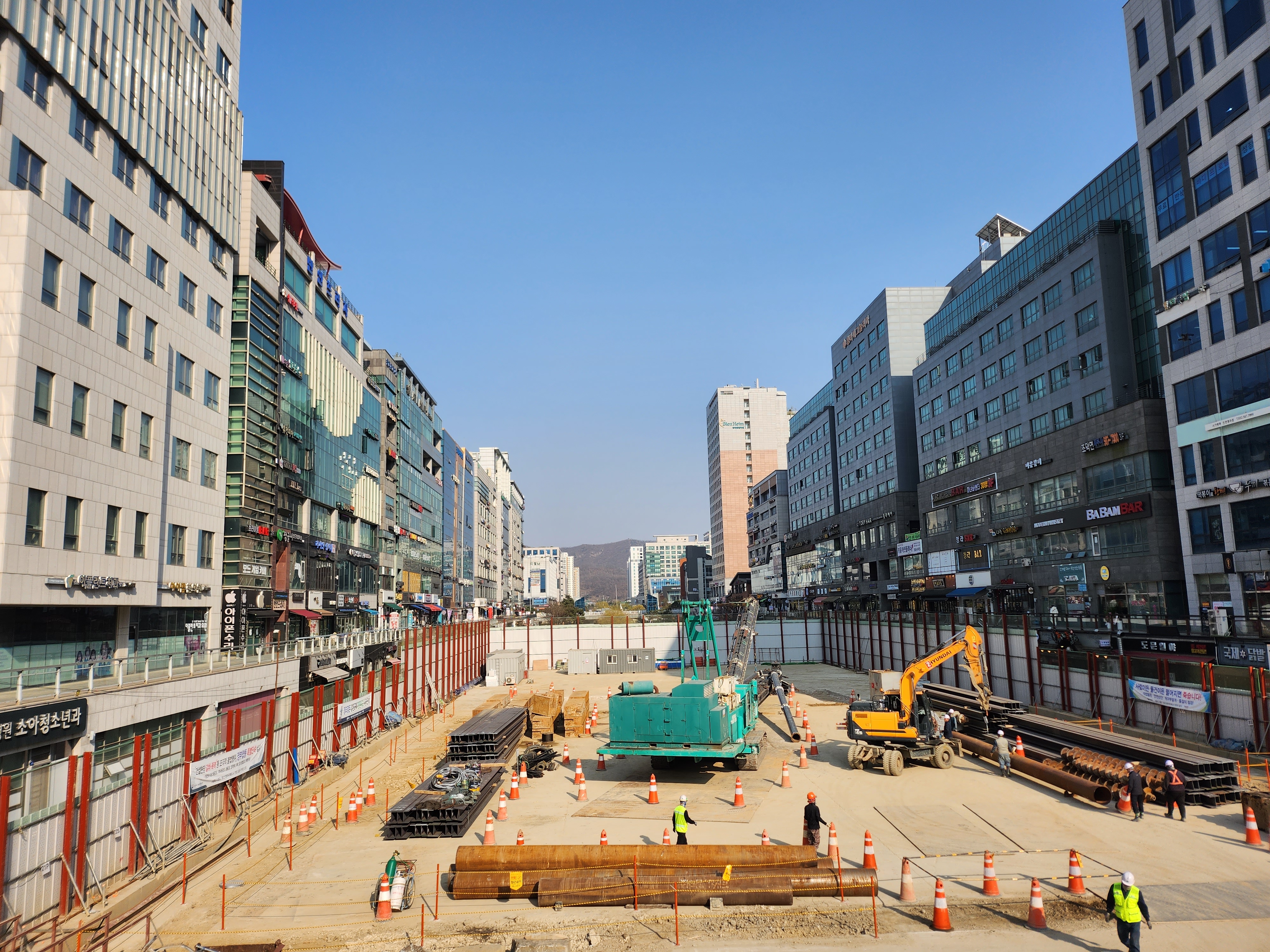 서울7호선 청라연장선 3공구 현장