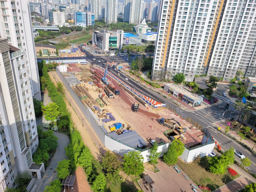 서울7호선 청라연장선 2공구 현장