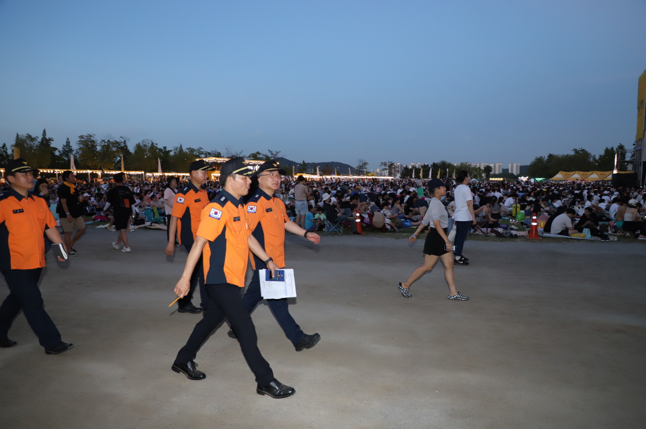 2023.8.4.(금) 인천 펜타포트 락 페스티벌 개막식 방문 점검 실시
