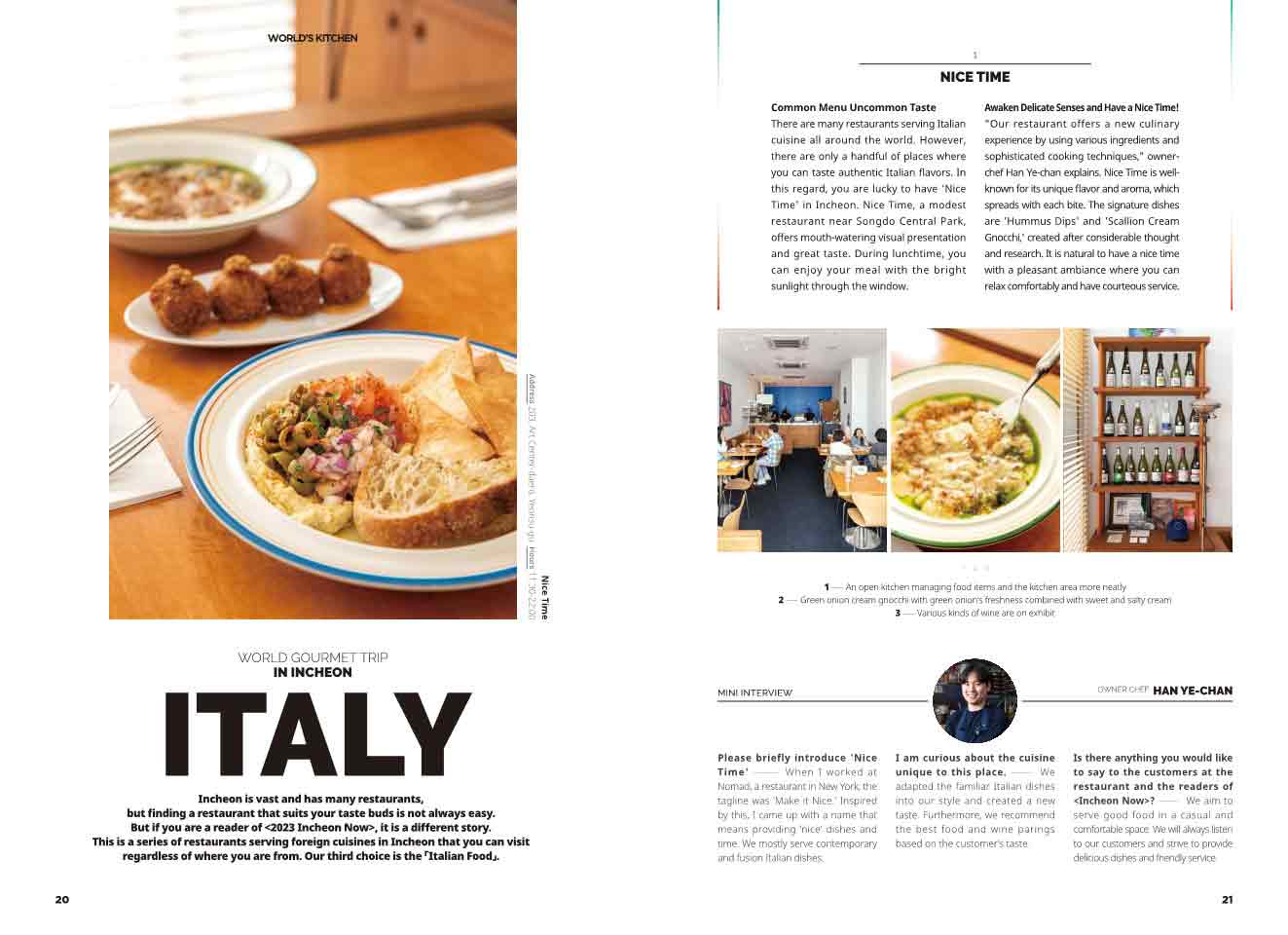 World’s Kitchen] World Gourmet Trip in Incheon ③ Italy