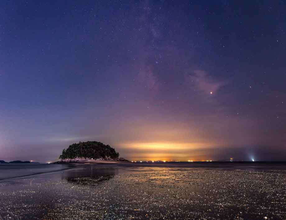 数星星的冬季岛屿, 迷人的赏星景点썸네일