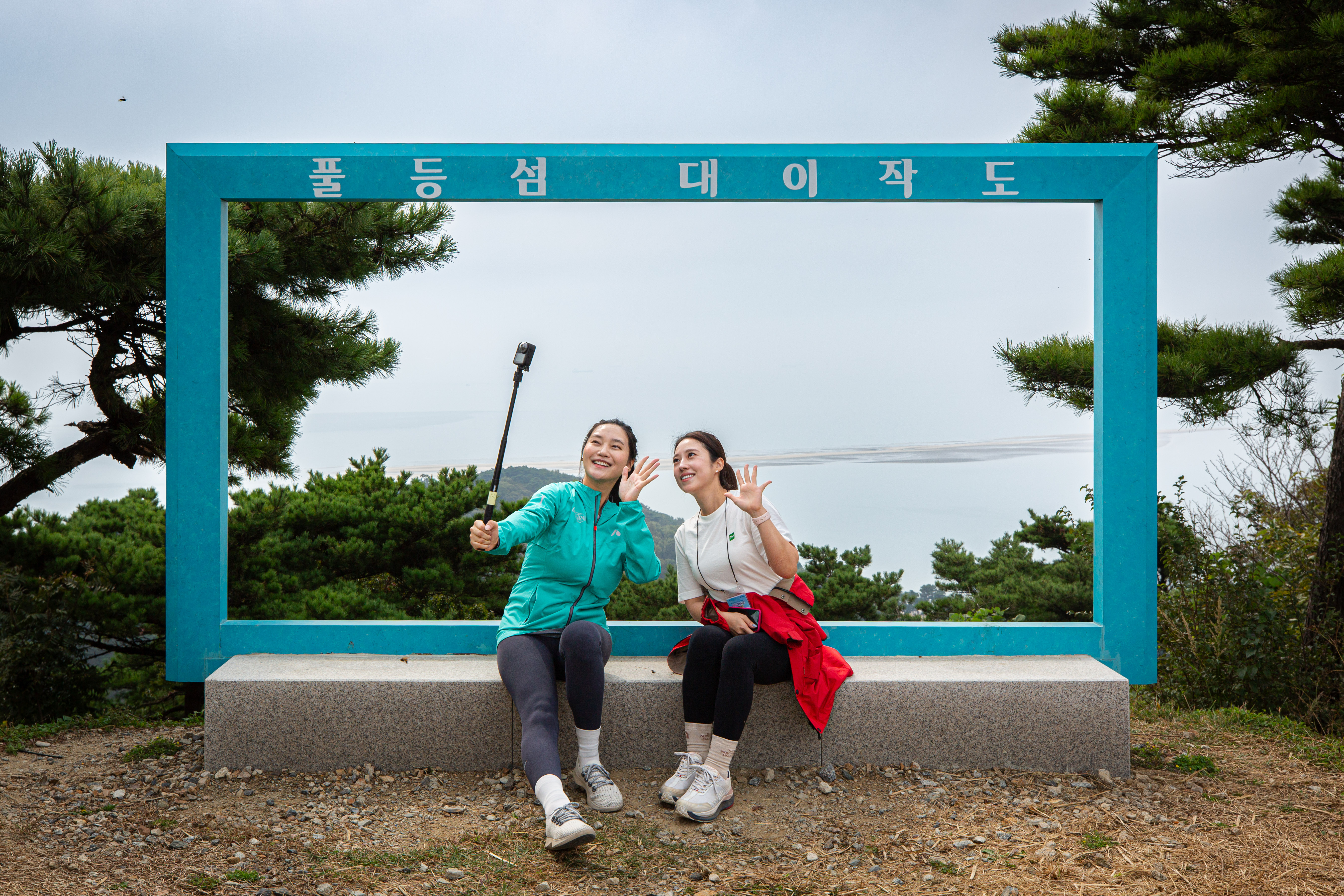 대이작도 부아산 가는길