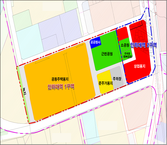 용현·학익 2-2블록 인하대역(1·2구역) 도시개발사업 용현·학익 2-2블록 인하대역(1·2구역) 도시개발사업