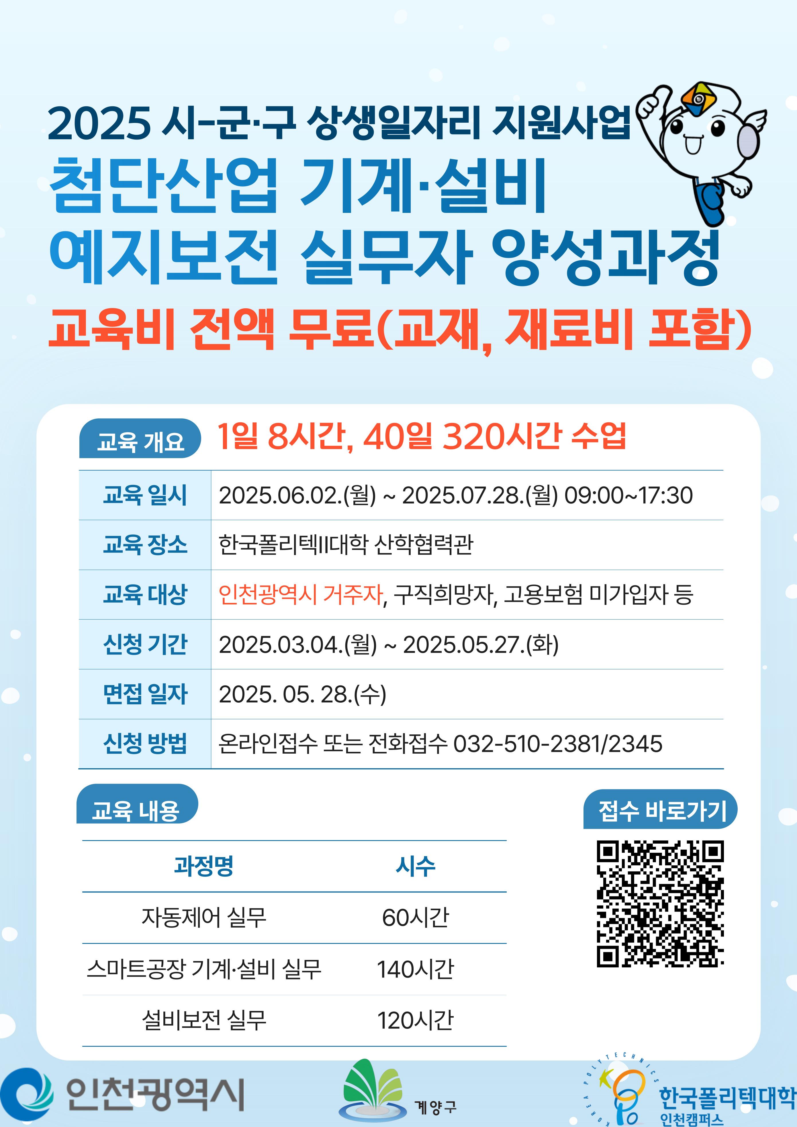 2025년 시,군구 상생일자리 지원사업 전문인력 양성과정 안내