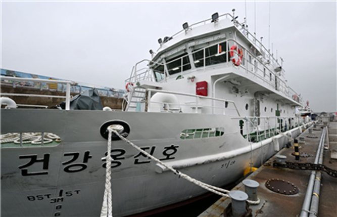 Incheon’s New Hospital Ship “Geongang Ongjin-ho” Sets Sail 