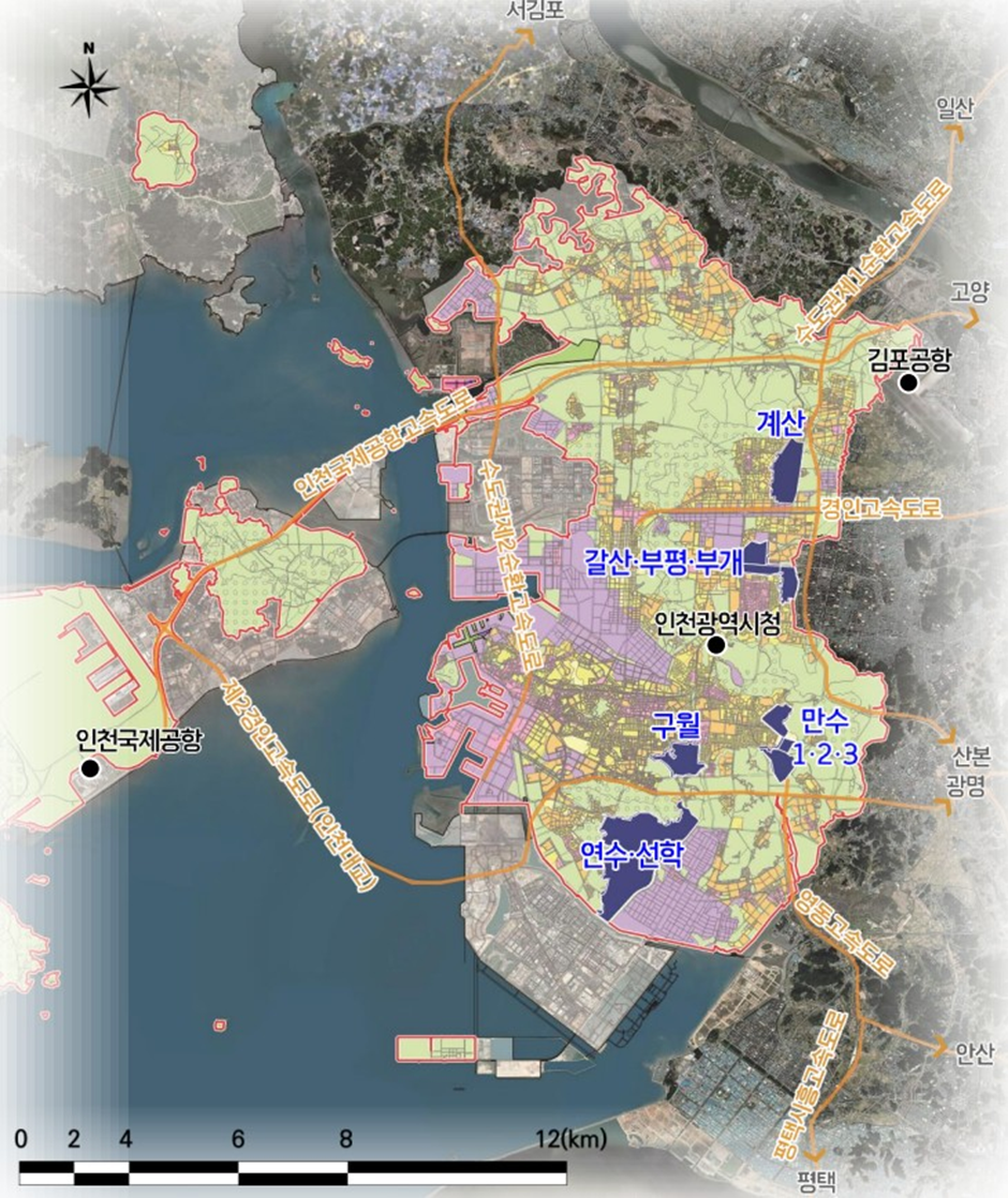 인천시, 노후계획도시‘미래도시 전환’본궤도 올라