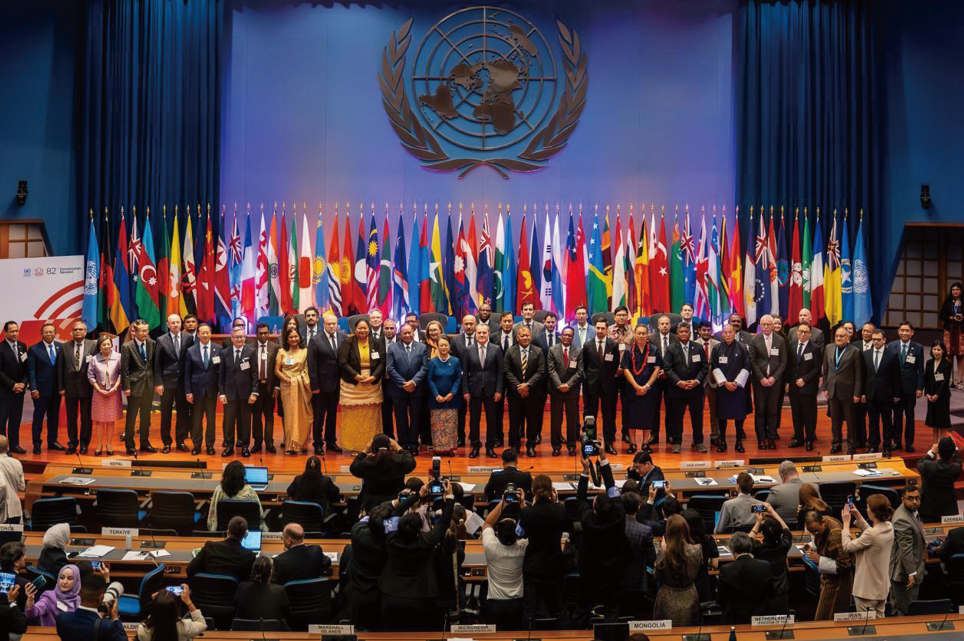 跨越国界，共画未来 ——联合国亚洲及太平洋经济社会委员会（UNESCAP）