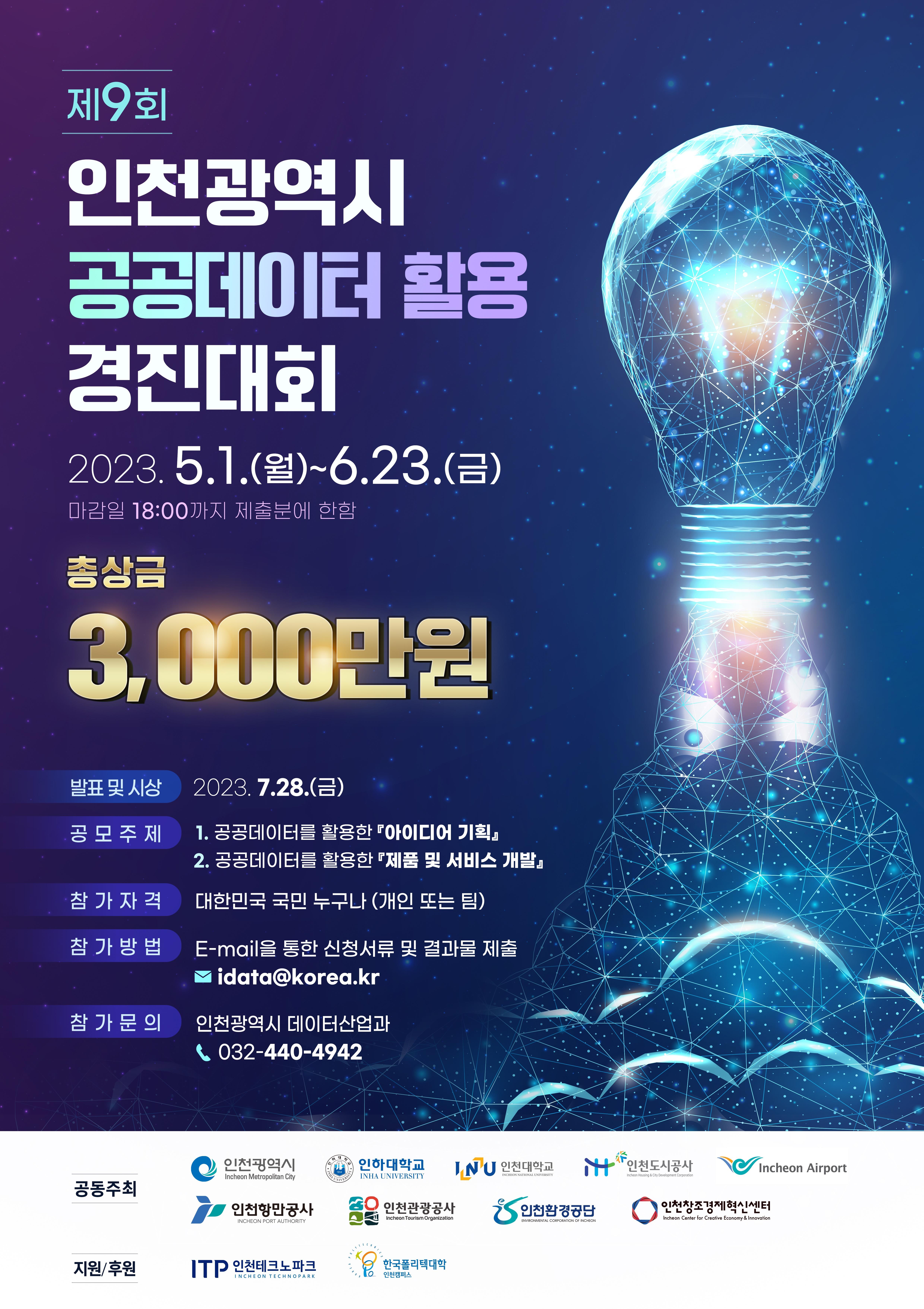 비즈니스 모델 발굴 위한 공공데이터 경진대회 개최