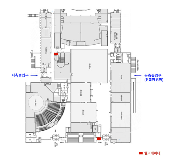 장애인 편의시설 안내도