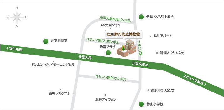 仁川広域市西区コサンフ路121ボンギル7(元当洞)