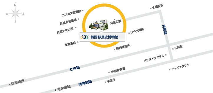 仁川広域市中区月尾路329(北城洞)